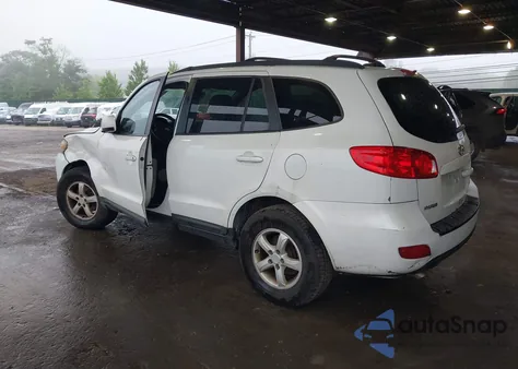 2008 Hyundai Santa Fe Gls z USA, uszkodzony, nr VIN 5NMSG73D18H228192